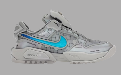 RTFKT x Nike dunk genesis white and blue