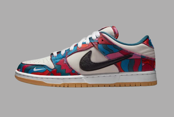 SB Parra Dunk Low Pro / Abstract Art