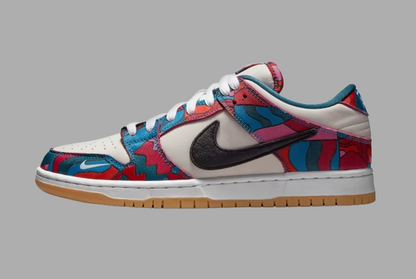 SB Parra Dunk Low Pro / Abstract Art