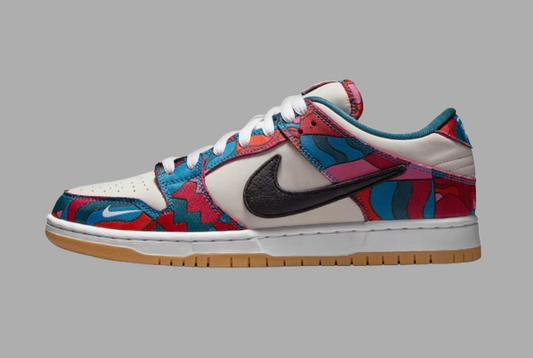 SB Parra Dunk Low Pro / Abstract Art