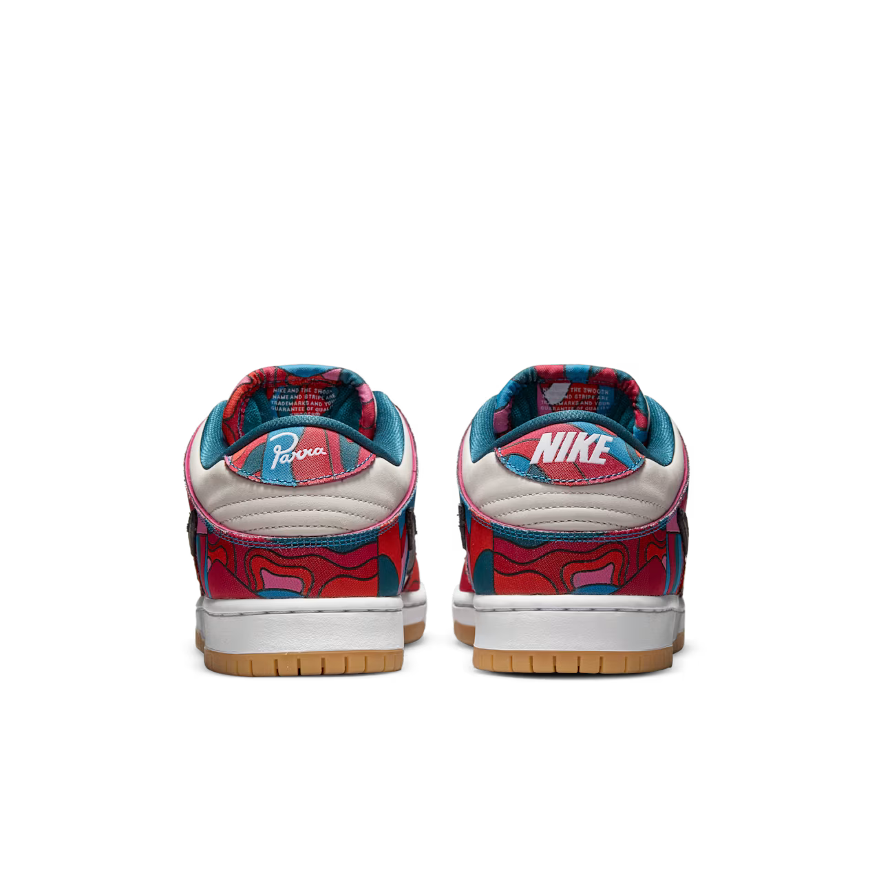 SB Parra Dunk Low Pro / Abstract Art