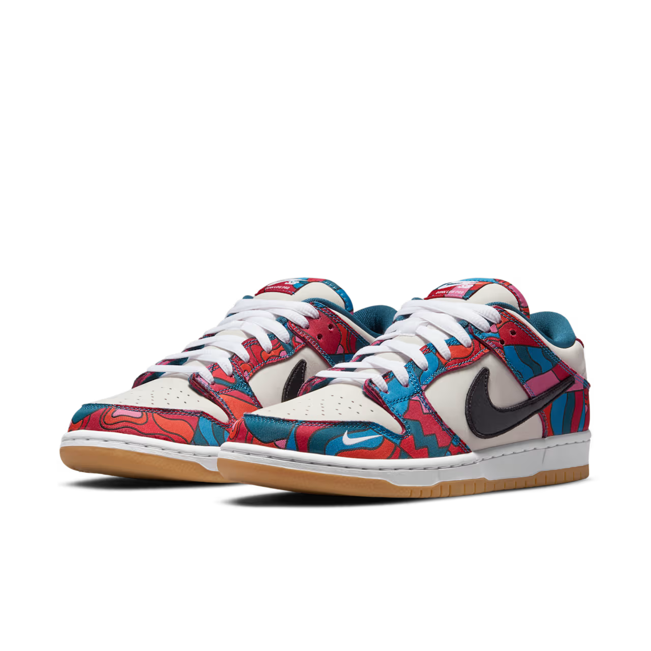 SB Parra Dunk Low Pro / Abstract Art